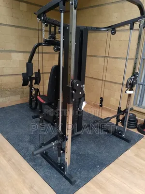 Smith Machine With Chest Press, Pec Deck Lat Pulldown