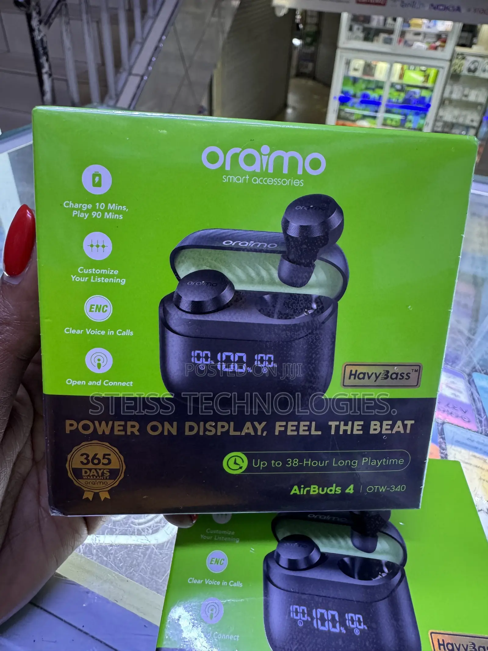 Oraimo Wireless Airbuds 4