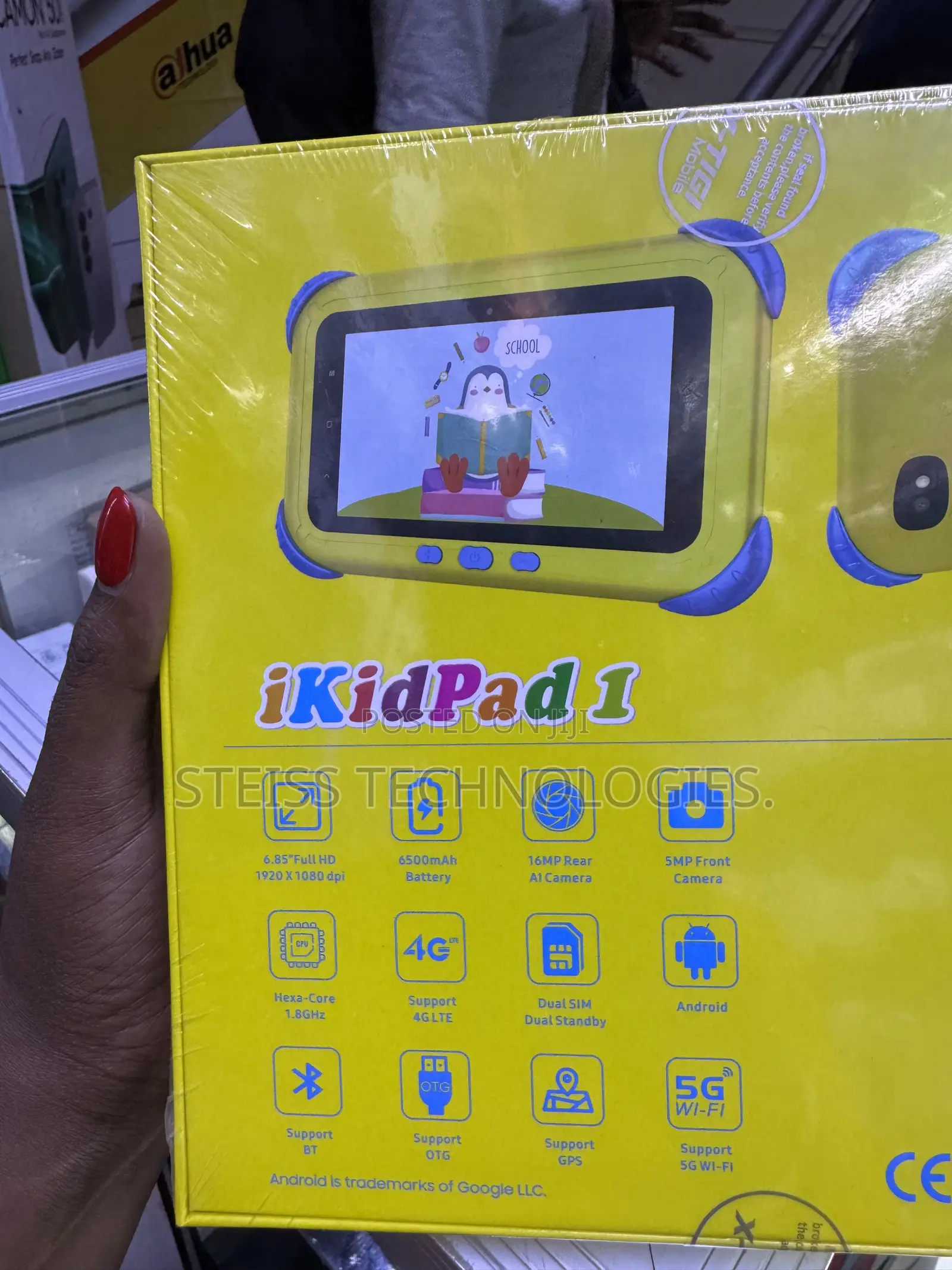 New Tablet 64 GB Blue