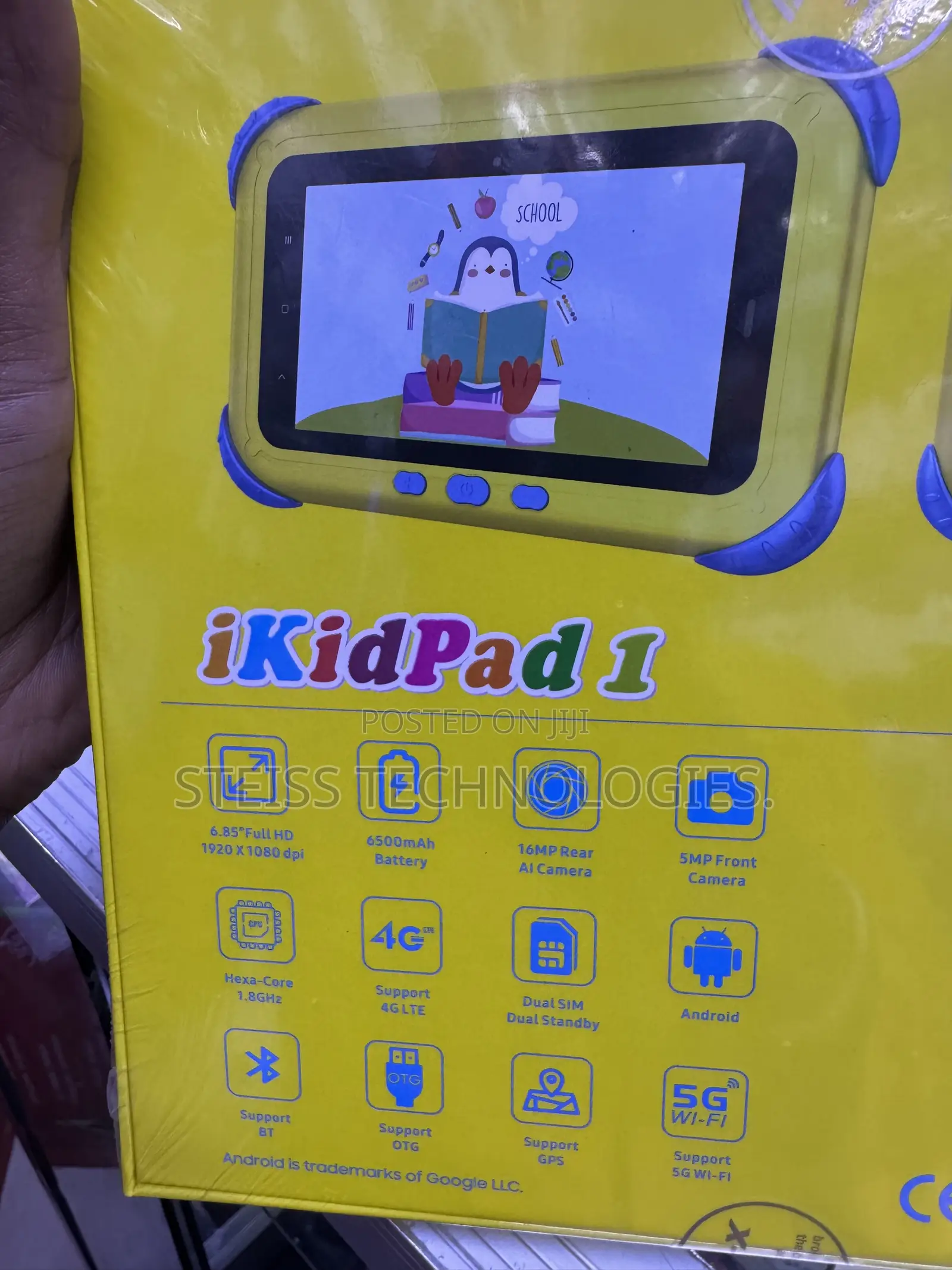 New Tablet 64 GB Blue