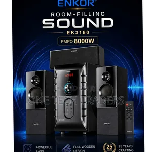 8000 Watts Enkor Multimedia Speaker System