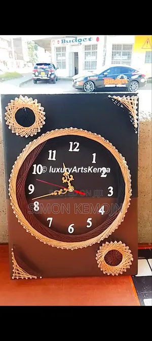 Thread Art Wallclock
