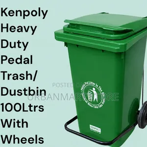Kenpoly 100L Wheeled Dustbin Heavy Duty Waste Bin