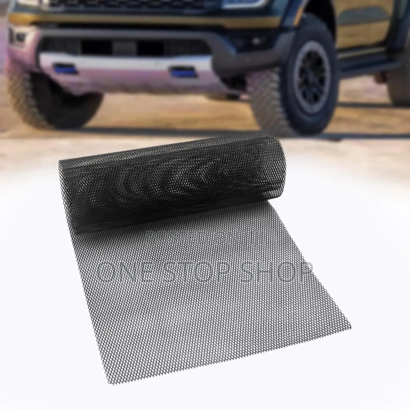 Diamond Honeycomb Pattern Mesh Protect Radiator/Engine Bay From Debris