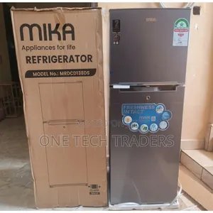 Mika 138 Litres Double Door Refrigerator