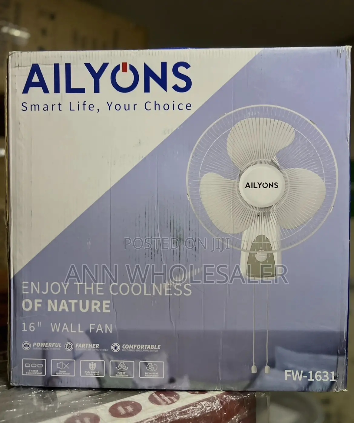 Ailyons 16 Inches Wall Fan