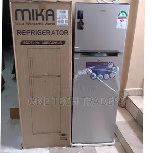 Mika 168 Litres Double Door Refrigerator