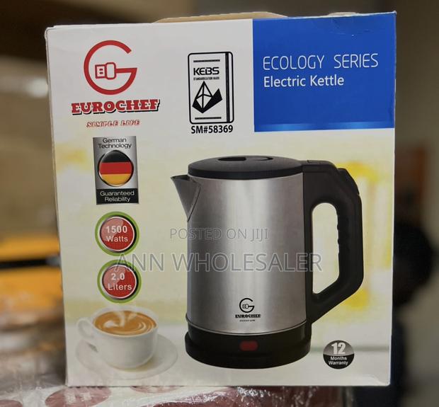 Eurochef Stainless Electric Kettles - thumbnail 2