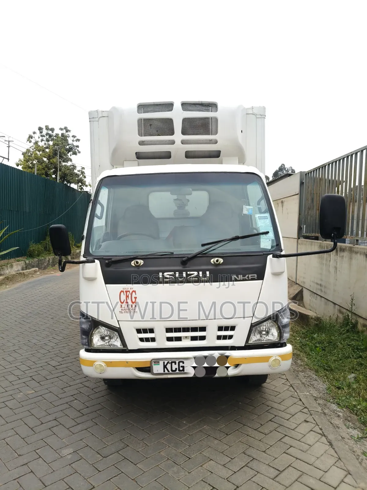 ISUZU NKR 2016 Model Fridge Body