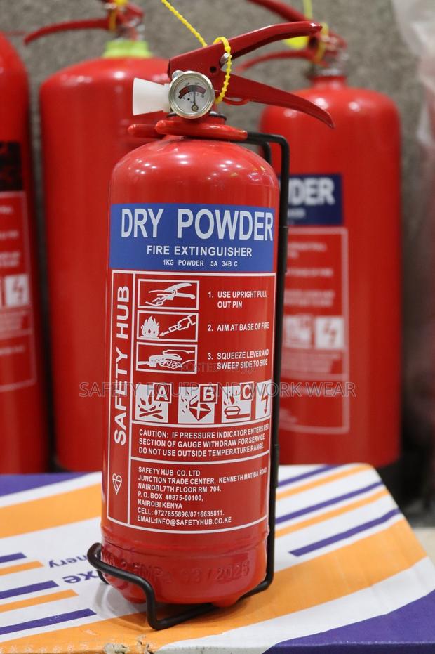 1kg Dry Powder Fire Extinguisher - main view