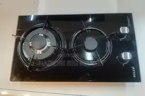 Bolesi Hob 2 Burners Inbuilt Gas Glass Tampared Hod