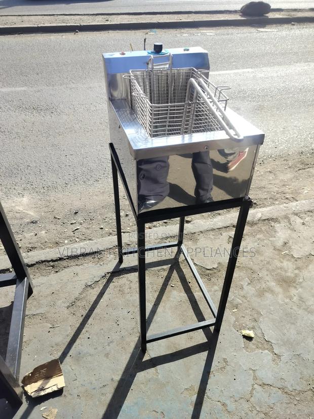 Commercial Single Electric Deep Fryer - main view