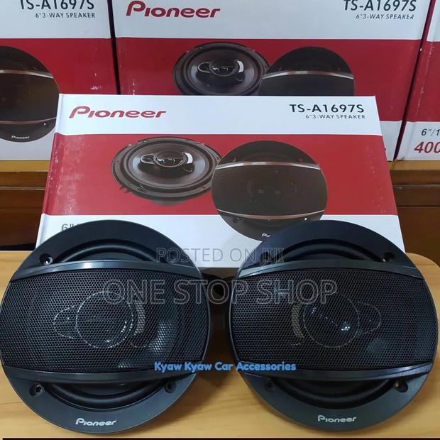 New 6_inch 3-Way Car Speakers With Pioneer Logo