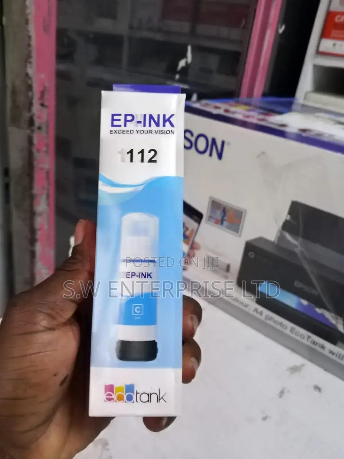 Epson EP 112 Ink Cyan Available