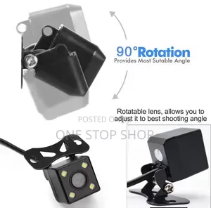 Wide Angle Len Reverse Parkin Assistancecamera With Waterproof Housing