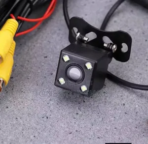 Square Metal Shell Reverse Camera With Led Lights 4 Lowlight Visibilit