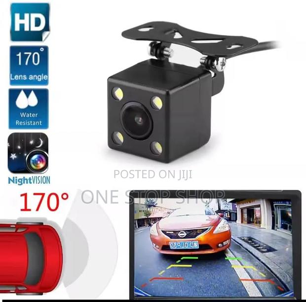 Square Metal Shell Reverse Camera With Led Lights 4 Lowlight Visibilit - main view