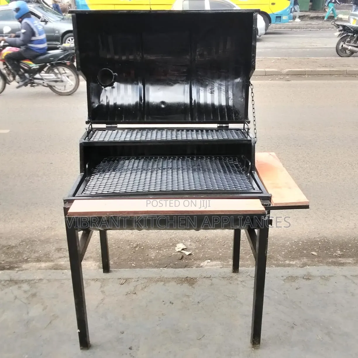 Commercial Charcoal Barbecue Grill