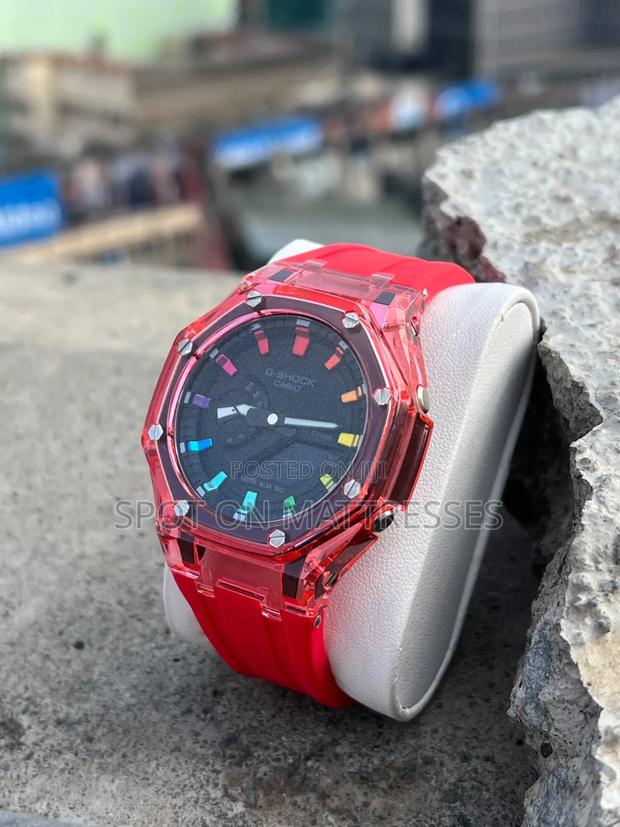 G-Shock Casio Watch Unisex. Red,Pink,Blue and Yellow.