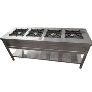 Commercial 4 Burner Gas Cooker