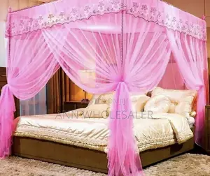 4 Stand Net Rail Mosquito Net Sizes 4×6,5×6 $6×6