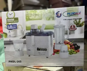 800W Powerful Motor Primdale 4 in 1 Food Processor