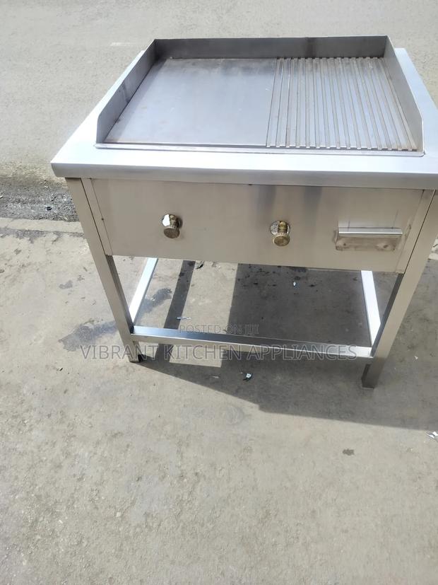 Commercial Stainless Steel Griddle - main view