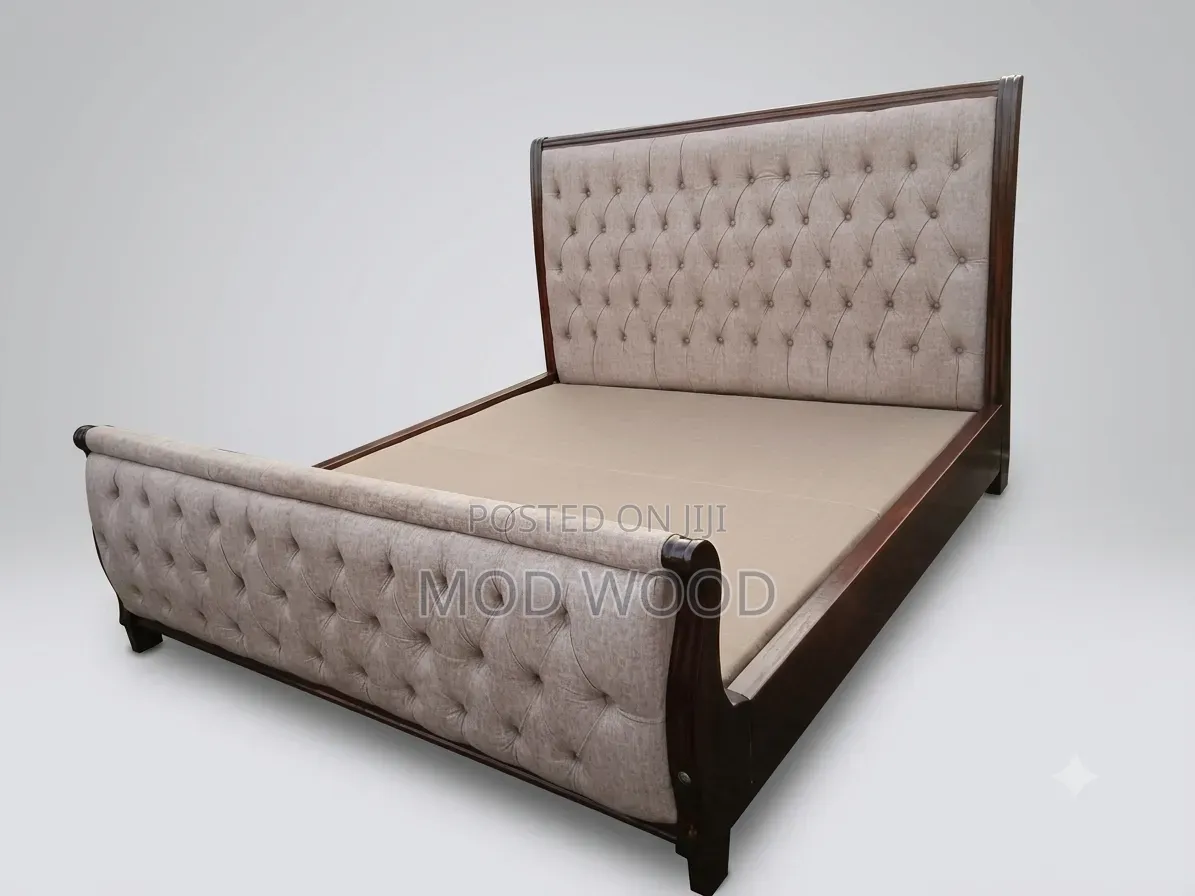 Regal Tufted Upholstered Bed Frame Collection