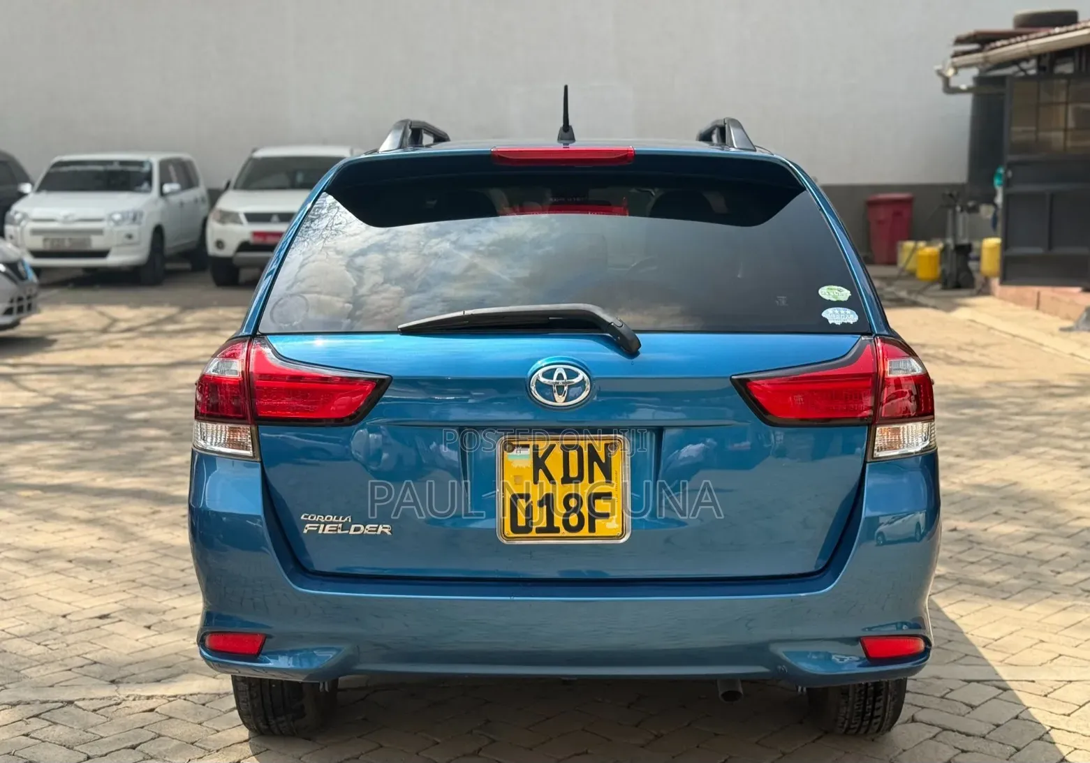 Toyota Corolla Fielder 2015 Blue