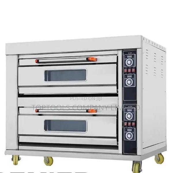 Premier Commercial Electric Oven Two Oven Deck Four Tray