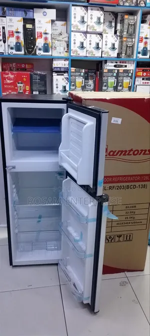 Ramtons 128L Refrigerator Double Door