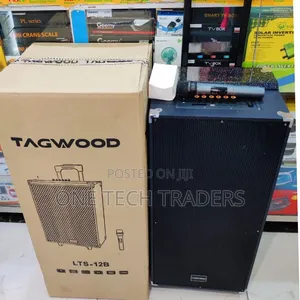 Tagwood 12"12B Rechargeable Portable Speaker,Double Built-in Speakers