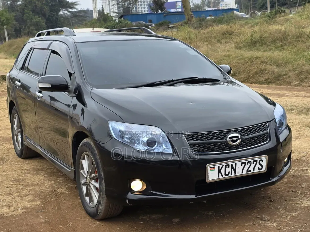 Toyota Corolla Fielder 2010 Black