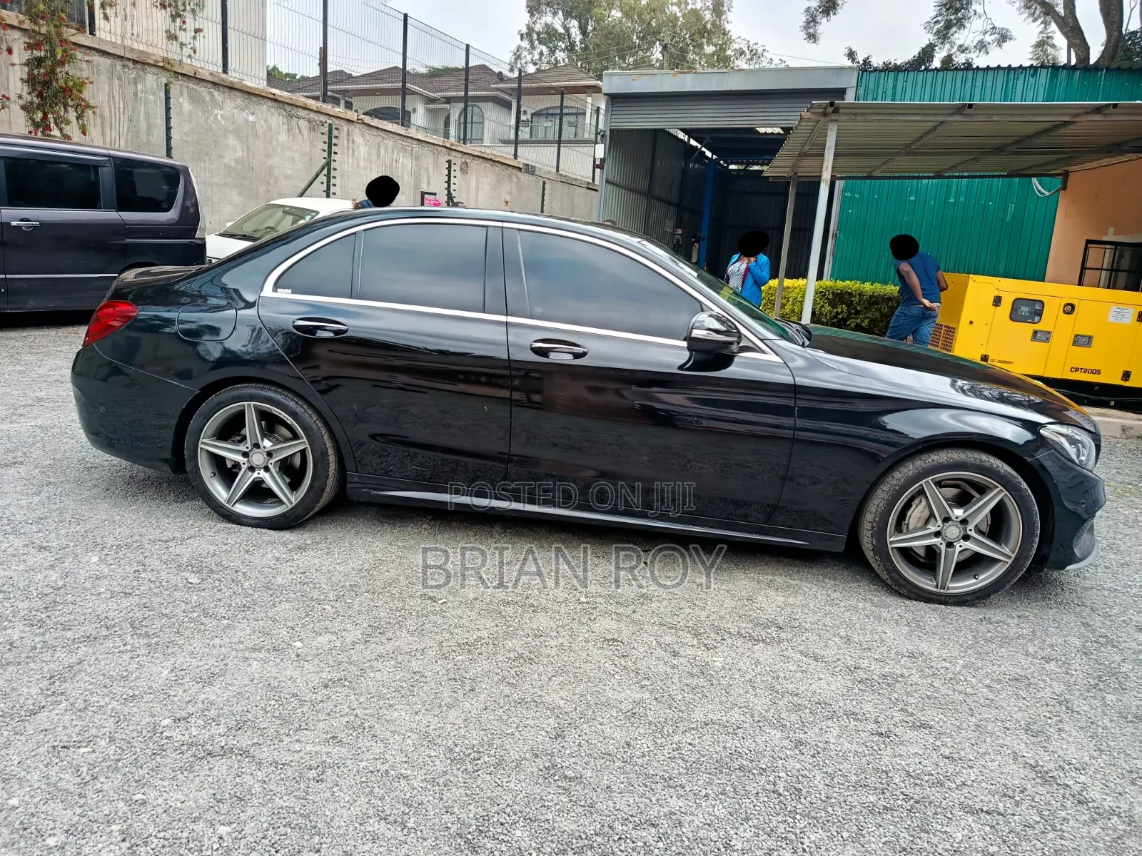 Mercedes-Benz C200 2015 Black