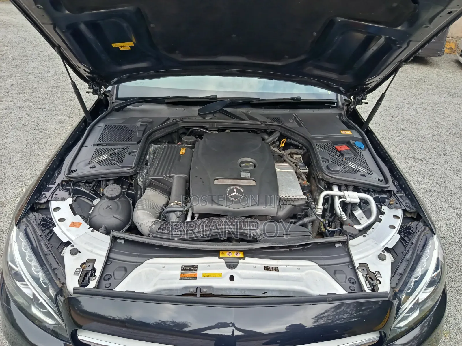 Mercedes-Benz C200 2015 Black