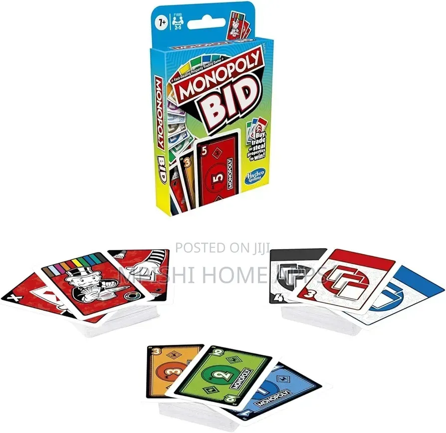 Monopoly Bid Game