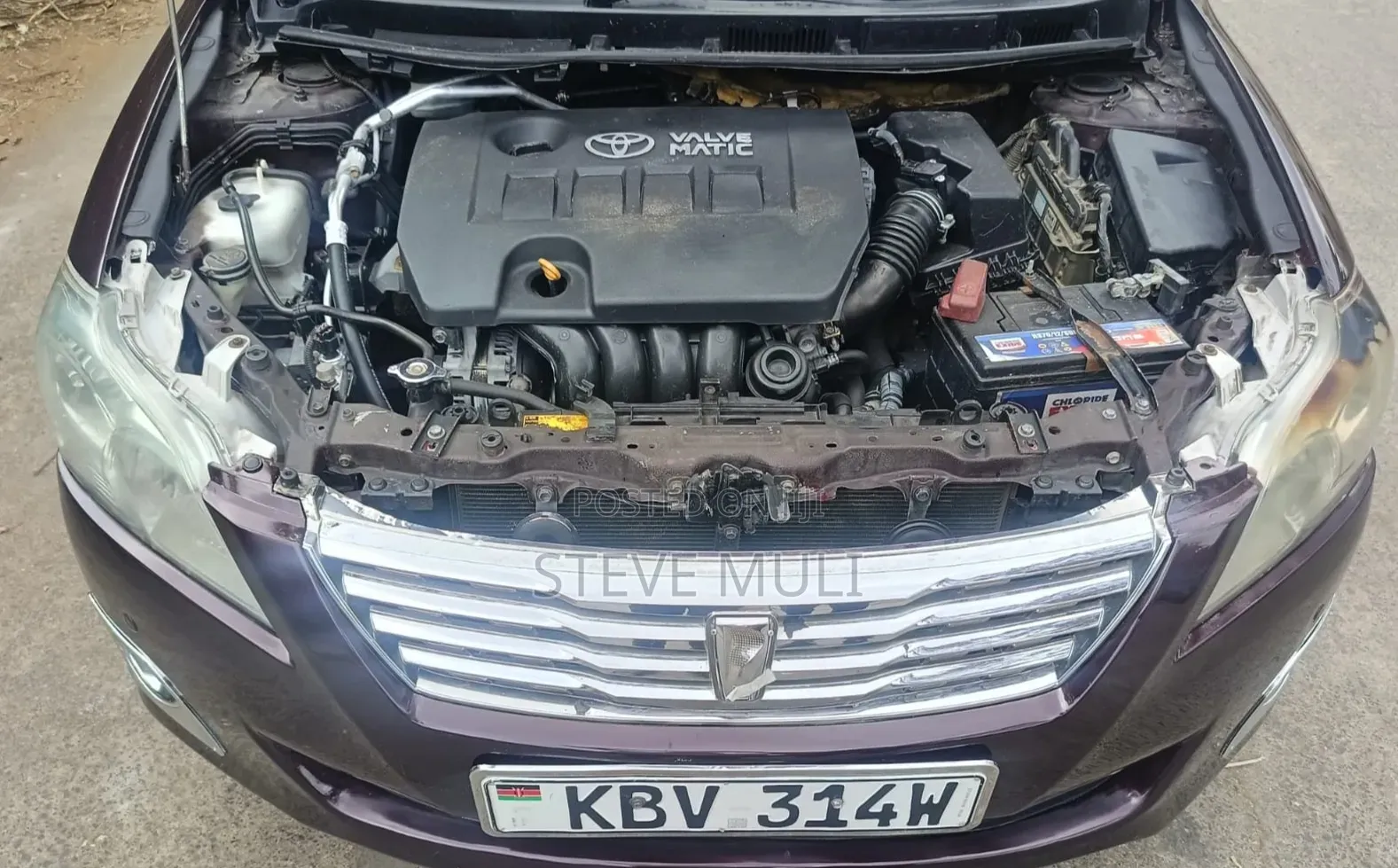 Toyota Premio 2008 Maroon