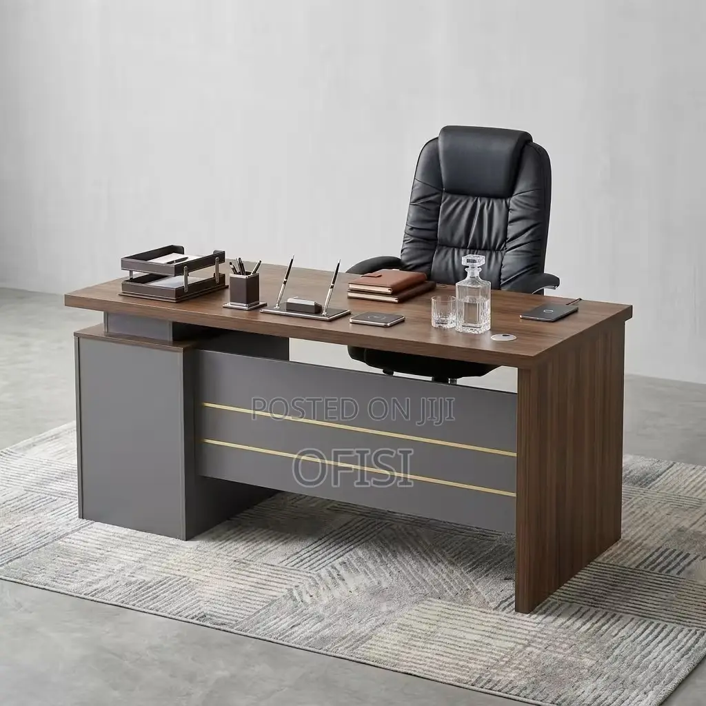 Office Desk; 140cm Straight Office Desk