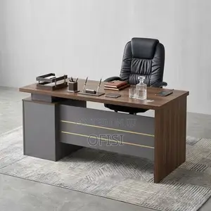 Office Desk; 140cm Straight Office Desk