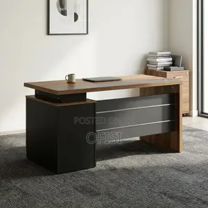 Office Desk; 140cm Straight Office Desk