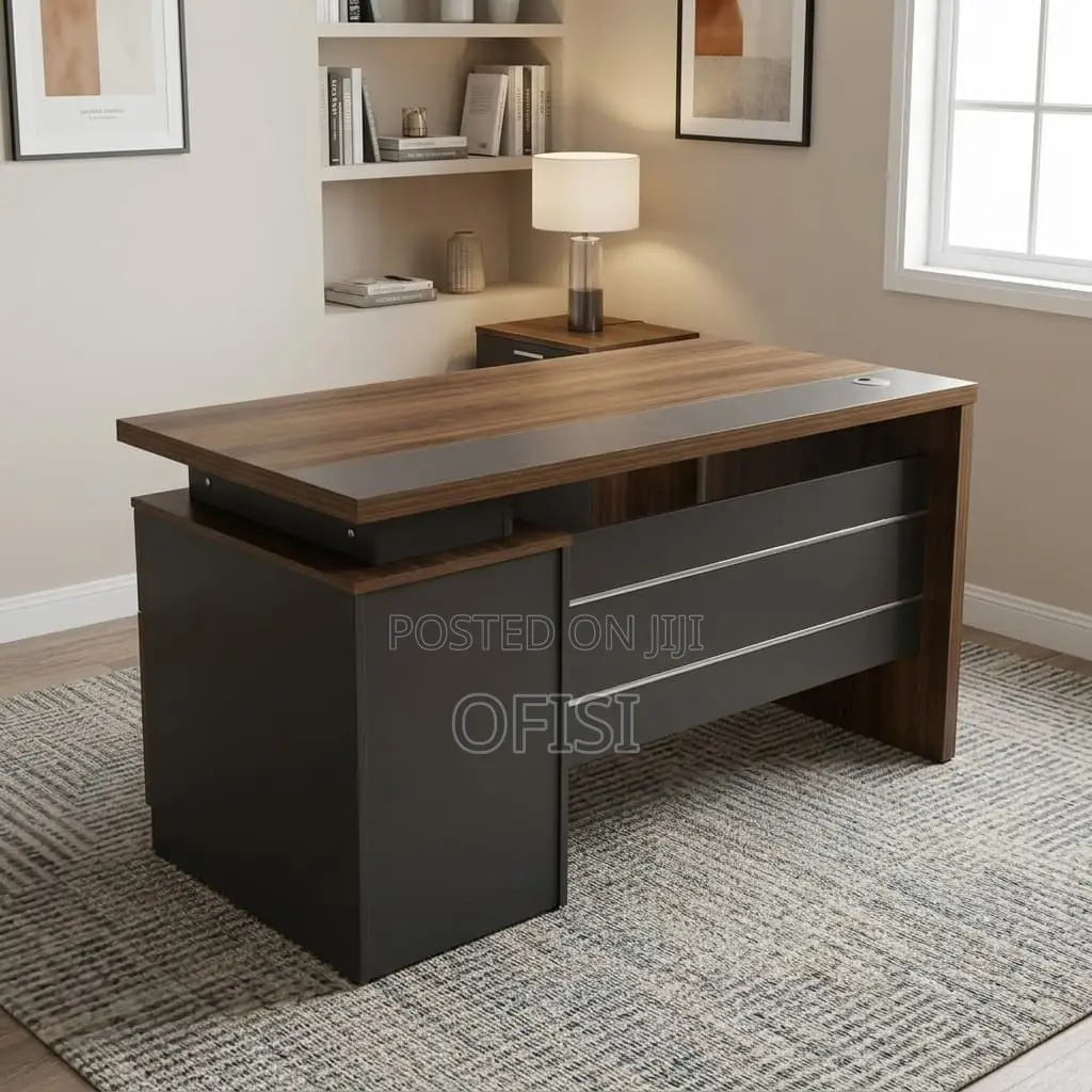Office Desk; 140cm Straight Office Desk