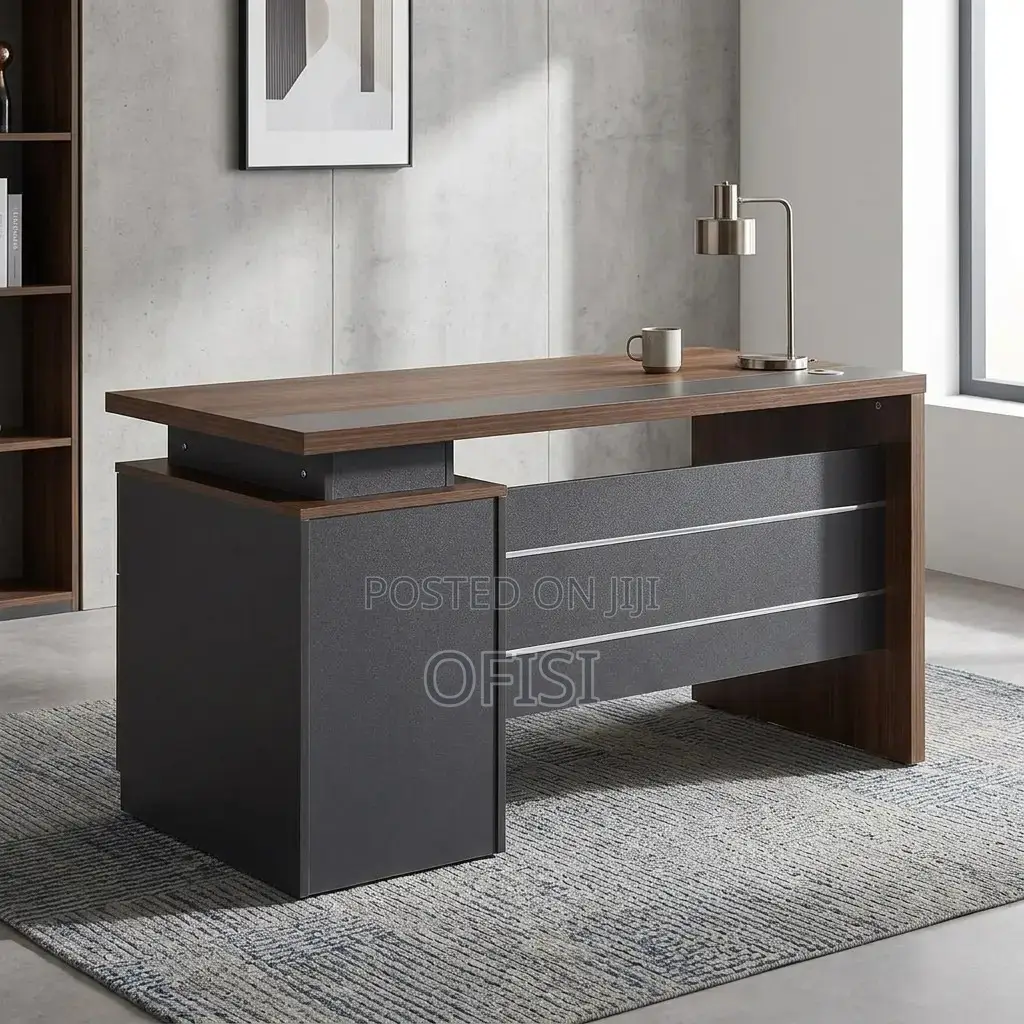 Office Desk; 140cm Straight Office Desk
