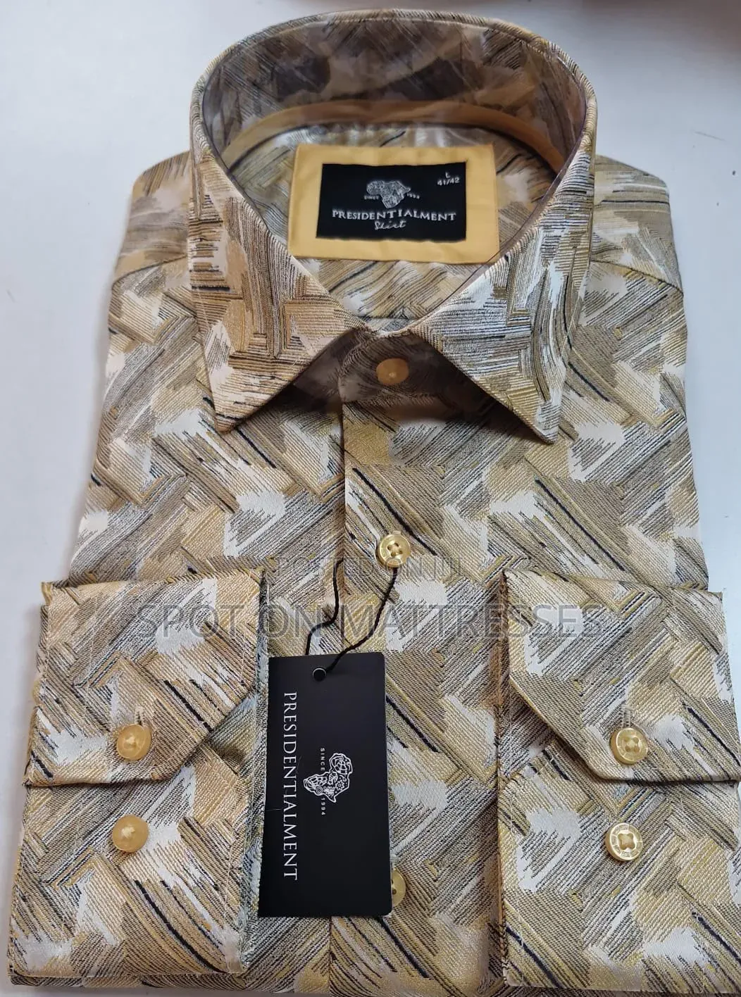 Presidential Shirts Available Upto Size 7XL. Nationwide Delivery.