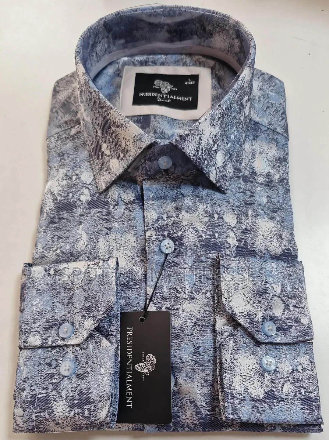 Presidential Shirts Available Upto Size 7XL. Nationwide Delivery.