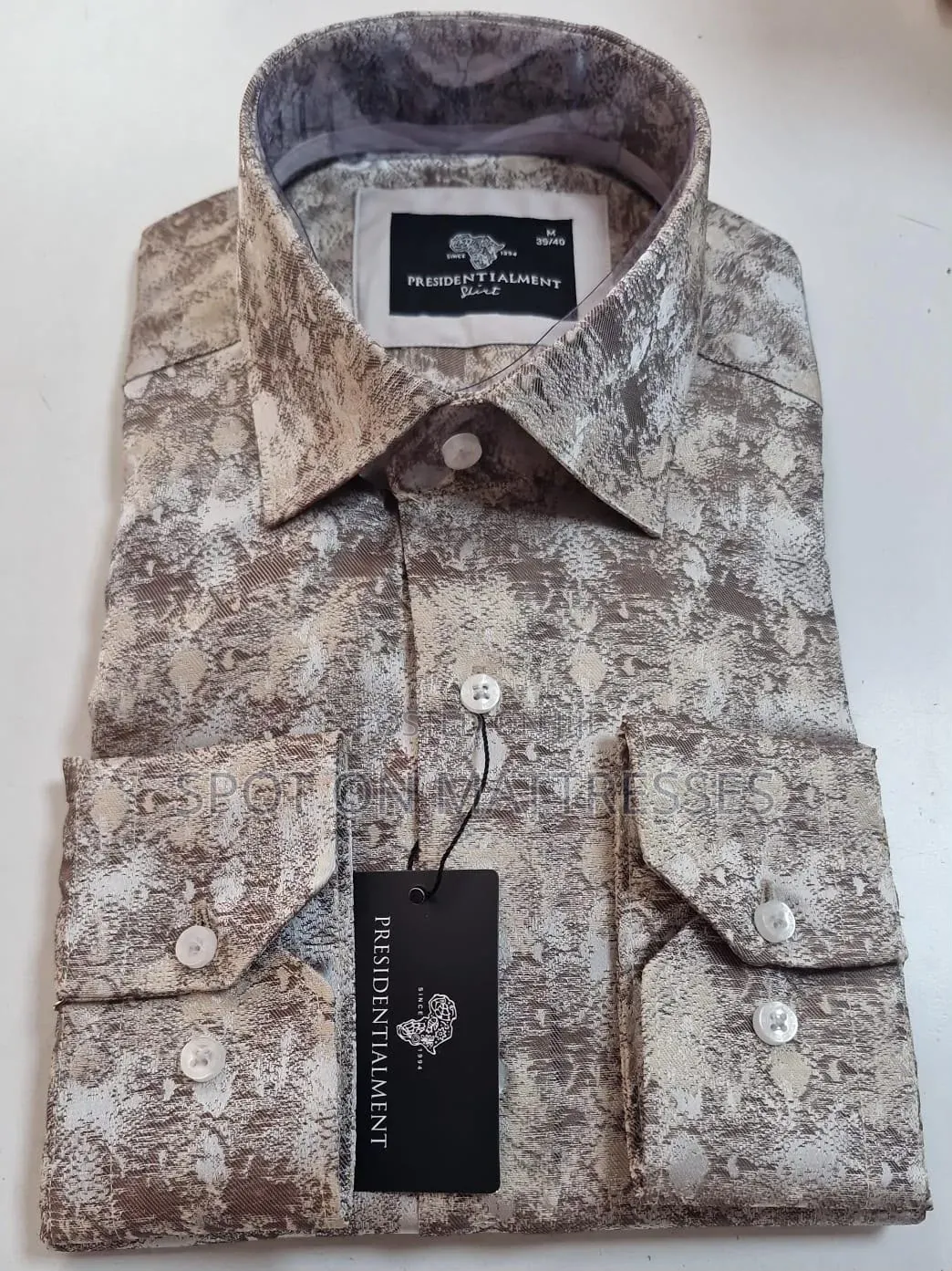 Presidential Shirts Available Upto Size 7XL. Nationwide Delivery.