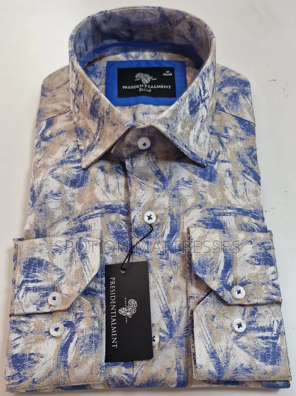 Presidential Shirts Available Upto Size 7XL. Nationwide Delivery.