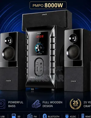 8000 Watts Enkor Multimedia Speaker System