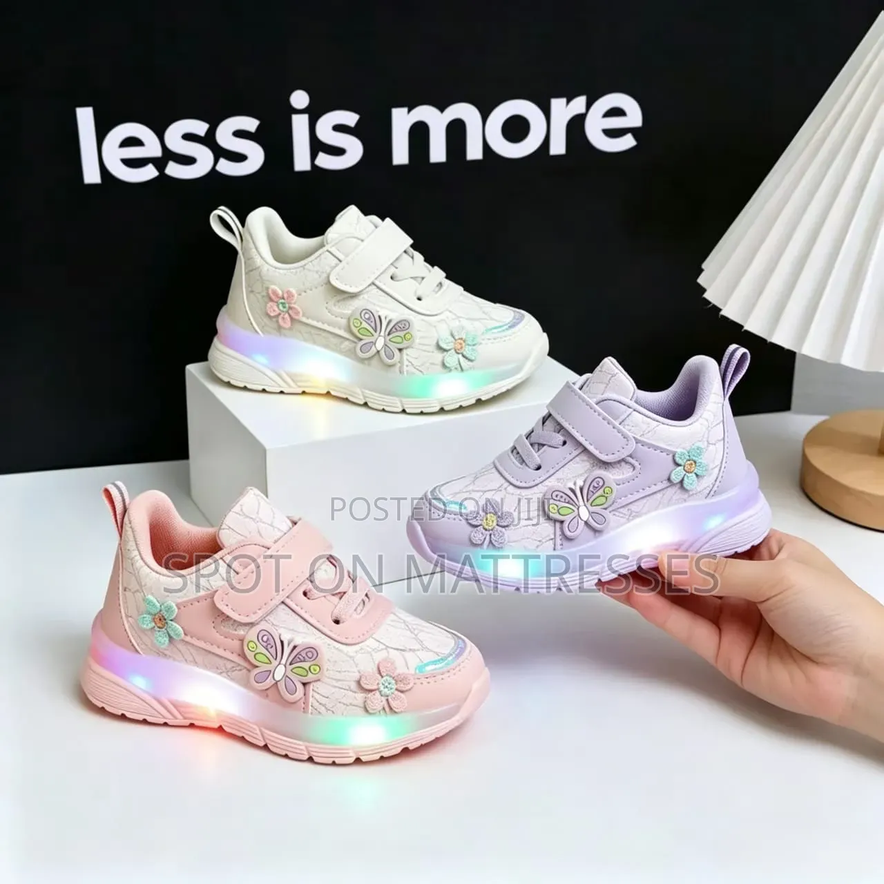 Brand New! Girl Child LED Sneakers. Countrywide Delivery Available.