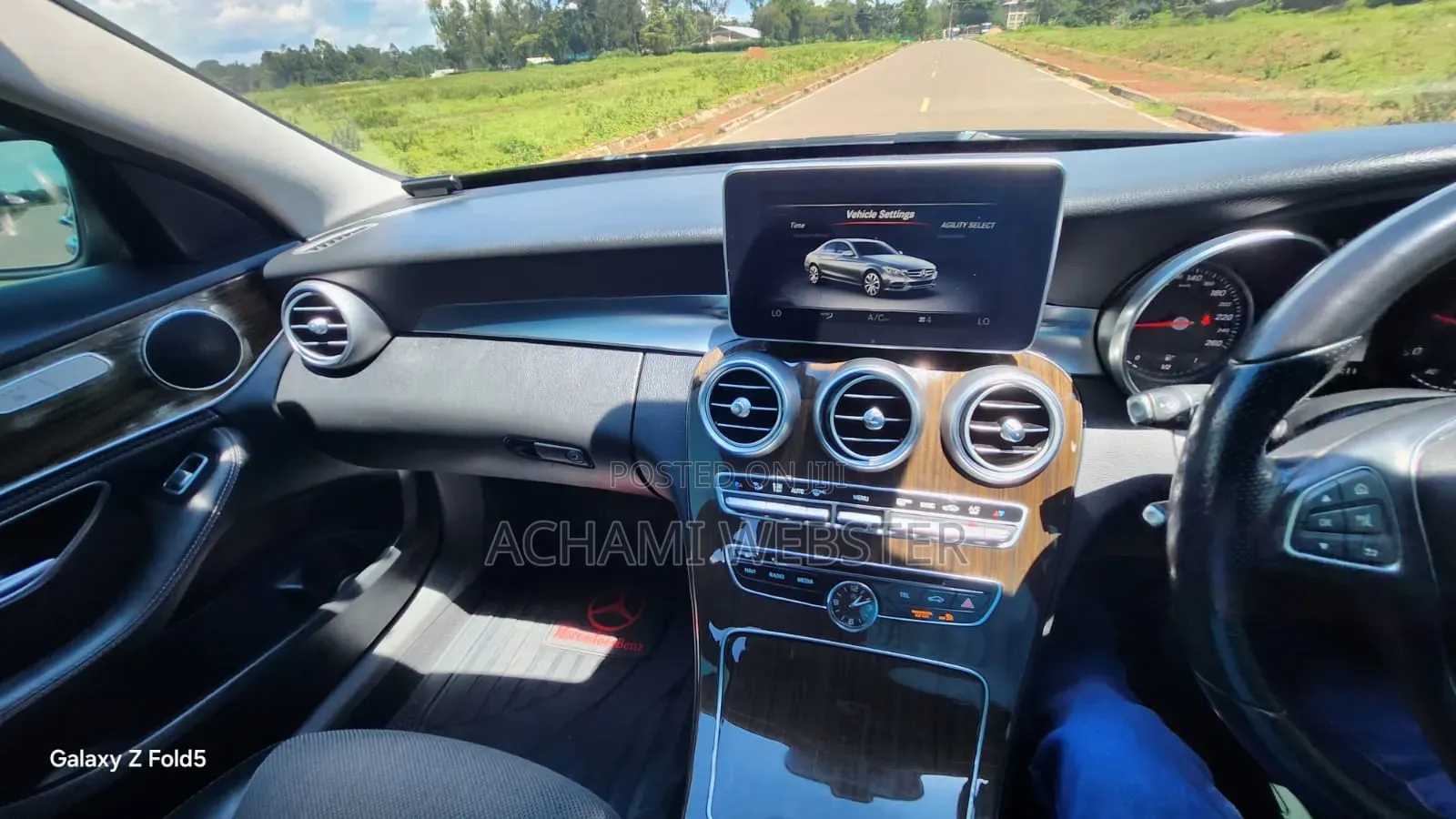Mercedes-Benz C200 2016 Black