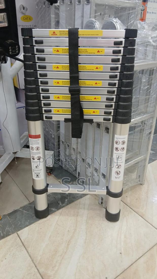 Single Telescopic Ladder 3.8m Kenya | Best Price